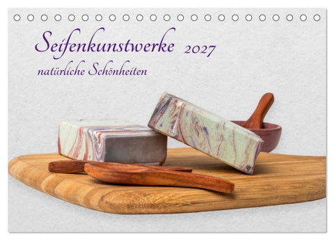 Seifenkunstwerke (Tischkalender 2027 DIN A5 quer), CALVENDO Monatskalender