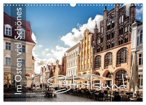 Im Osten viel Schönes - Stralsund (Wandkalender 2026 DIN A3 quer), CALVENDO Monatskalender