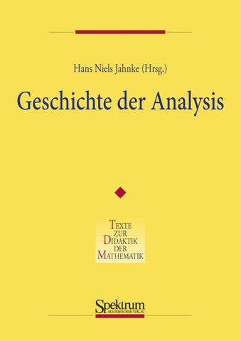 Geschichte der Analysis
