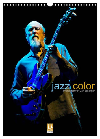jazz color (Wandkalender 2026 DIN A3 hoch), CALVENDO Monatskalender