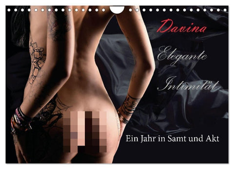 Elegante Intimität (Wandkalender 2027 DIN A4 quer), CALVENDO Monatskalender