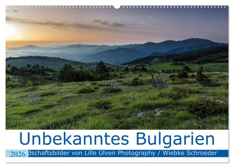 Unbekanntes Bulgarien (Wandkalender 2026 DIN A2 quer), CALVENDO Monatskalender