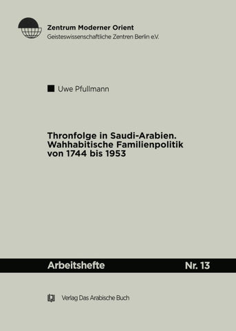 Thronfolge in Saudi Arabien