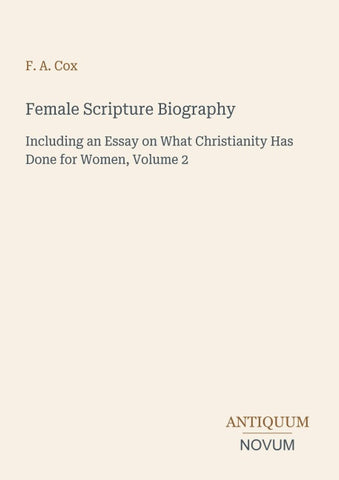 Female Scripture Biography