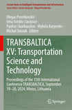 TRANSBALTICA XV: Transportation Science and Technology