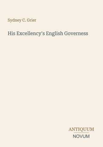 His Excellency's English Governess