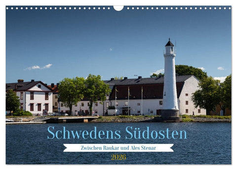 Schwedens Südosten (Wandkalender 2026 DIN A3 quer), CALVENDO Monatskalender