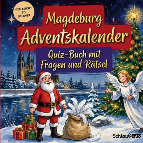 Magdeburg-Adventskalender: Quiz-Buch mit Fragen und Rätsel