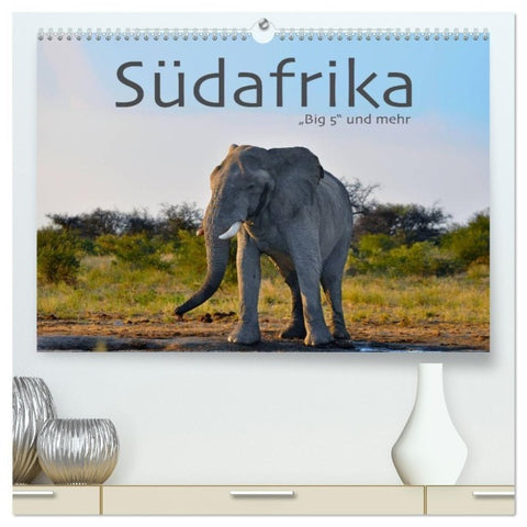 Südafrika - Big 5 und mehr (hochwertiger Premium Wandkalender 2027 DIN A2 quer), Kunstdruck in Hochglanz