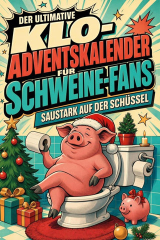 Der ultimative Klo-Adventskalender für Schweine-Fans