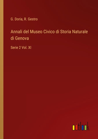 Annali del Museo Civico di Storia Naturale di Genova