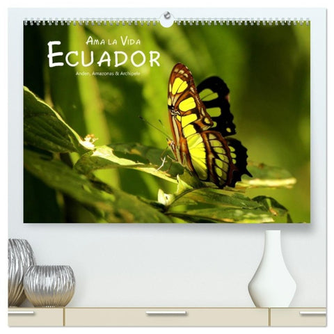 Ama la Vida Ecuador (hochwertiger Premium Wandkalender 2027 DIN A2 quer), Kunstdruck in Hochglanz