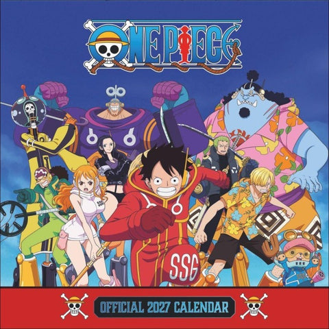 One Piece Broschurkalender 2027