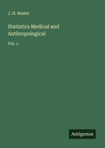 Statistics Medical and Anthropological