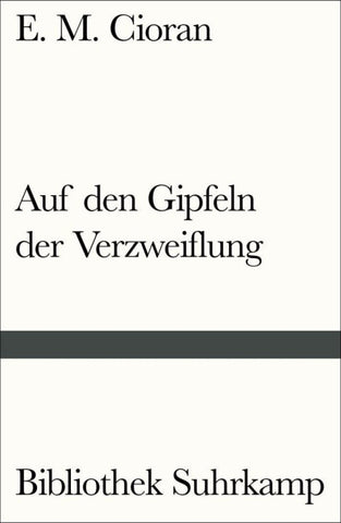 Auf den Gipfeln der Verzweiflung
