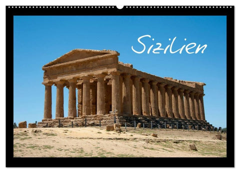 Sizilien (Wandkalender 2027 DIN A2 quer), CALVENDO Monatskalender