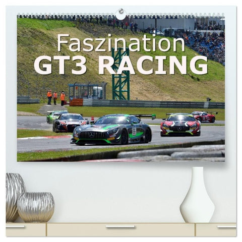 Faszination GT3 RACING (hochwertiger Premium Wandkalender 2027 DIN A2 quer), Kunstdruck in Hochglanz