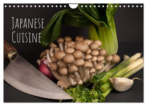 Japanese Cuisine (Wandkalender 2027 DIN A4 quer), CALVENDO Monatskalender