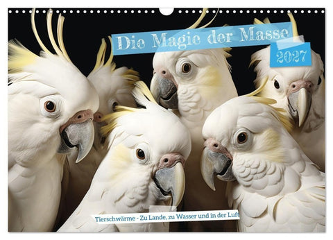 Die Magie der Masse (Wandkalender 2027 DIN A3 quer), CALVENDO Monatskalender