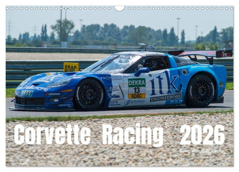 Corvette Racing 2026 (Wandkalender 2026 DIN A3 quer), CALVENDO Monatskalender