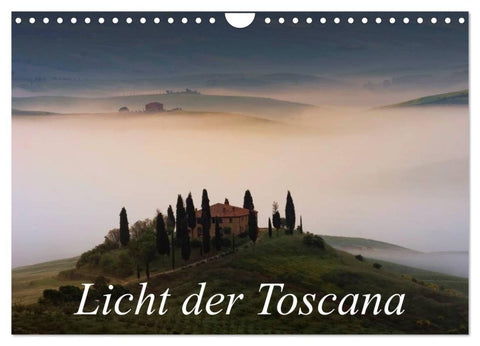 Licht der Toscana (Wandkalender 2027 DIN A4 quer), CALVENDO Monatskalender