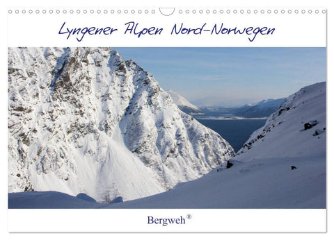 Lyngener Alpen Nord-Norwegen (Wandkalender 2027 DIN A3 quer), CALVENDO Monatskalender
