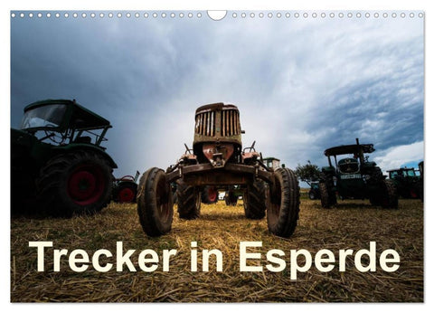 Treckertreff in Esperde (Wandkalender 2026 DIN A3 quer), CALVENDO Monatskalender