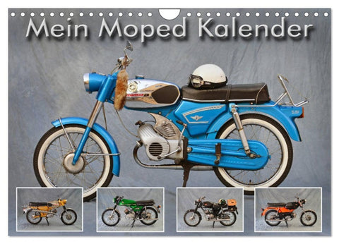 Mein Moped Kalender (Wandkalender 2026 DIN A4 quer), CALVENDO Monatskalender