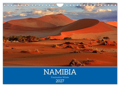 Namibia - Faszination Wüste (Wandkalender 2027 DIN A4 quer), CALVENDO Monatskalender