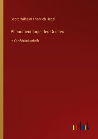Phänomenologie des Geistes