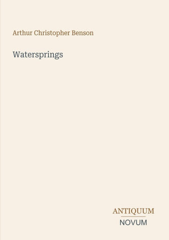 Watersprings
