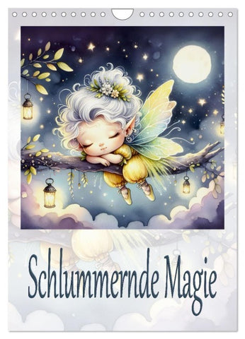 Schlummernde Magie (Wandkalender 2027 DIN A4 hoch), CALVENDO Monatskalender
