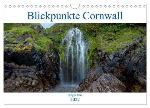 Blickpunkte Cornwall (Wandkalender 2027 DIN A4 quer), CALVENDO Monatskalender