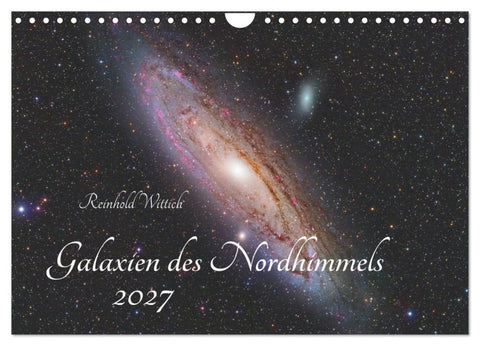 Galaxien des Nordhimmels (Wandkalender 2027 DIN A4 quer), CALVENDO Monatskalender