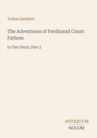 The Adventures of Ferdinand Count Fathom