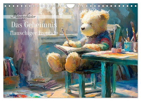 Das geheime Leben flauschiger Freunde (Wandkalender 2027 DIN A4 quer), CALVENDO Monatskalender