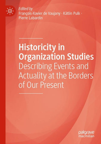 Historicity in Organization Studies