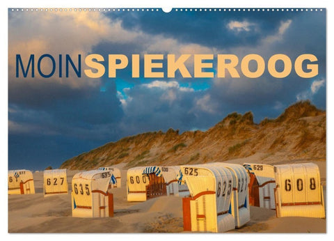 Moin Spiekeroog (Wandkalender 2027 DIN A2 quer), CALVENDO Monatskalender