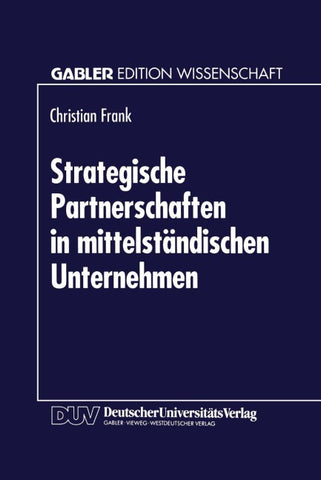 Strategische Partnerschaften in mittelständischen Unternehmen