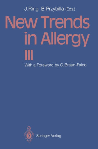 New Trends in Allergy III