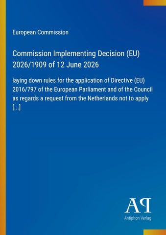 Commission Implementing Decision (EU) 2026/1909 of 12 June 2026