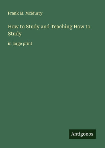 How to Study and Teaching How to Study
