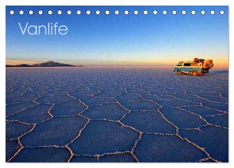 Vanlife - viaje.ch (Tischkalender 2026 DIN A5 quer), CALVENDO Monatskalender