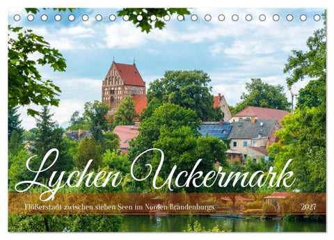 Lychen Uckermark (Tischkalender 2027 DIN A5 quer), CALVENDO Monatskalender