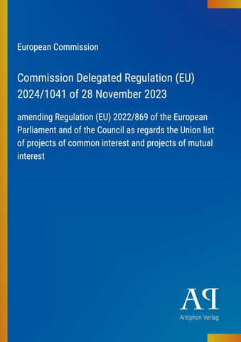 Commission Delegated Regulation (EU) 2024/1041 of 28 November 2023