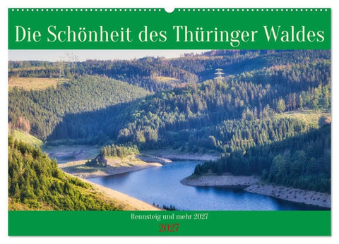 Die Schönheit des Thüringer Waldes (Wandkalender 2027 DIN A2 quer), CALVENDO Monatskalender