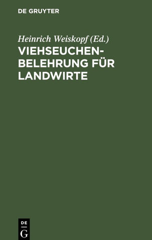 Viehseuchen-Belehrung für Landwirte