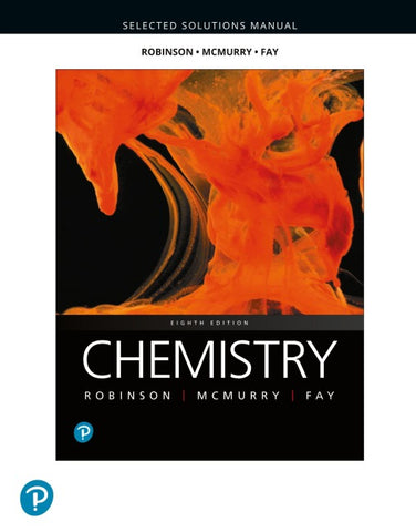 Student Selected Solutions Manual for Chemistry
