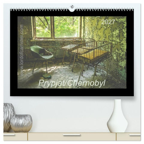 Chernobyl/Prypjat 2027 (hochwertiger Premium Wandkalender 2027 DIN A2 quer), Kunstdruck in Hochglanz