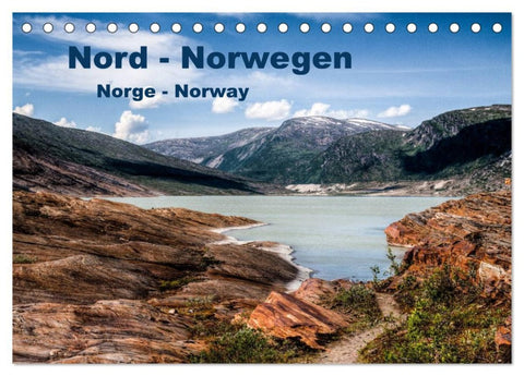 Nord Norwegen Norge - Norway (Tischkalender 2026 DIN A5 quer), CALVENDO Monatskalender